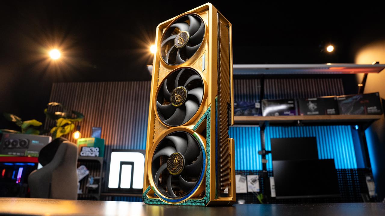 ASUS ROG Astral GeForce RTX 5080 Dhahab CORE OC Edition GPU