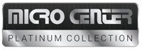 Micro Center Platinum Collection logo