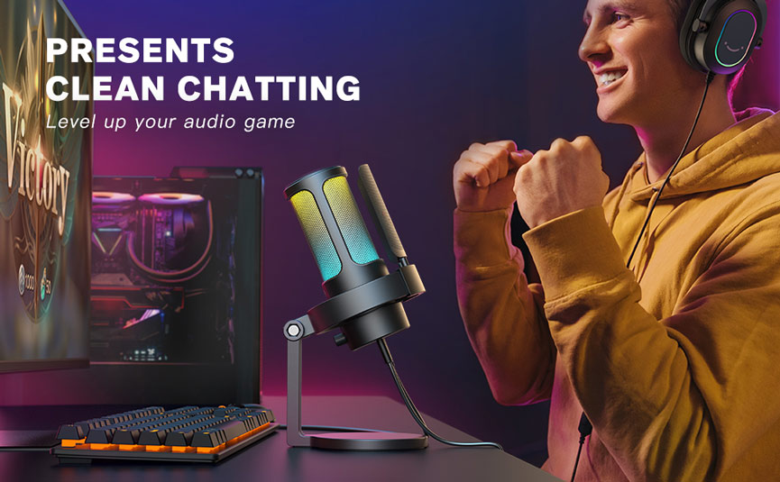PRESENTS CLEAN CHATTING - Level up your audio game