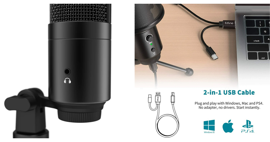 fifine microphone setup windows 11