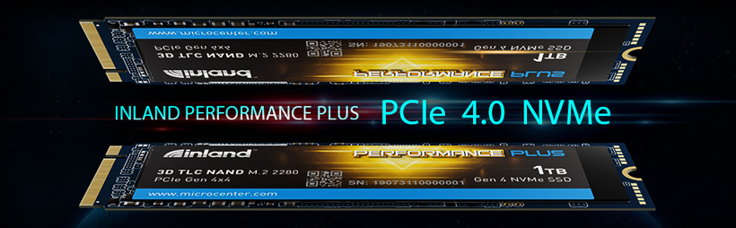Inland Performance Plus. PCIe 4.0 NVMe