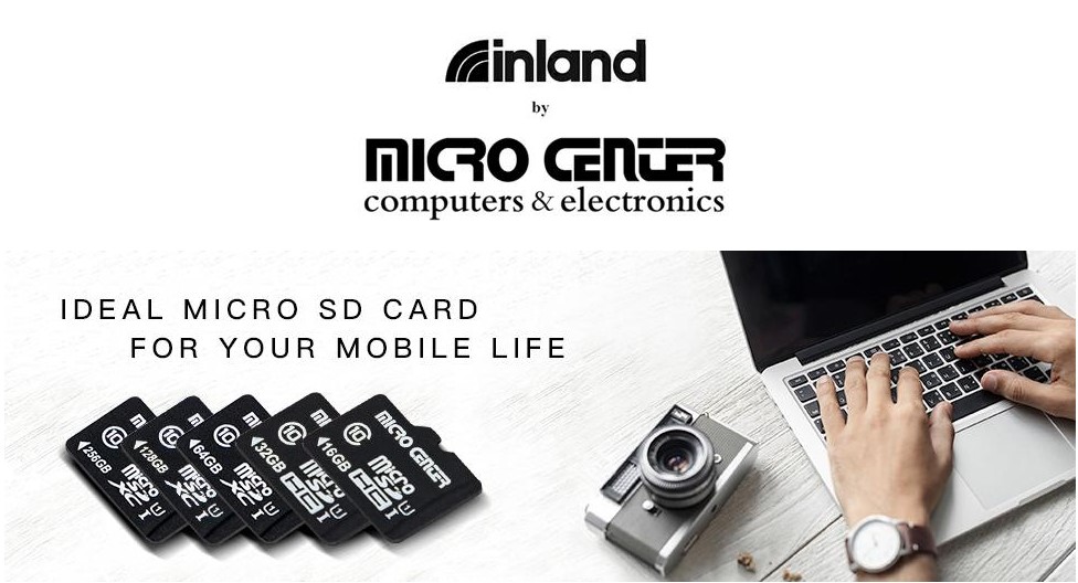 Inland by Micro Center. Ideal Micro SD Card for your mobile life