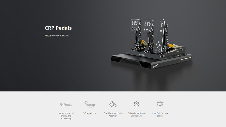 CRP Pedals - Master the Art of Driving