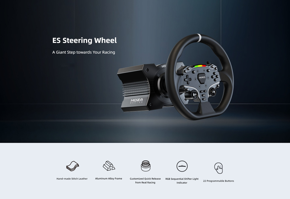 ES Steering Wheel - A Giant Step towards Your Racing