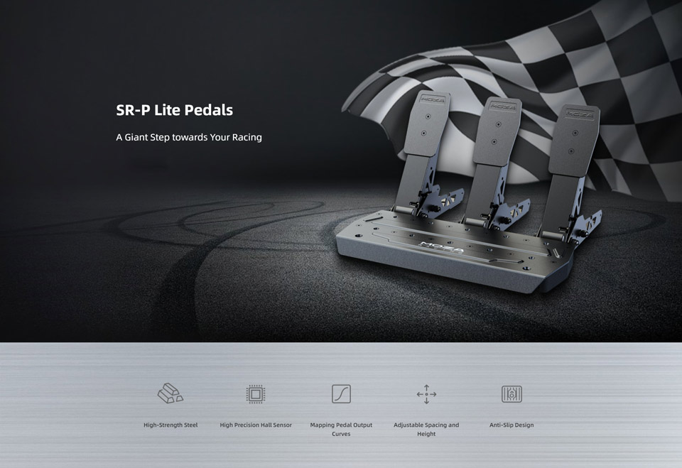 SR-P Lite Pedals - A Giant Step towards Your Racing
