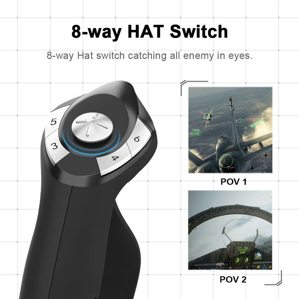 8-way HAT Switch - 8-way Hat switch catching all enemy in eyes