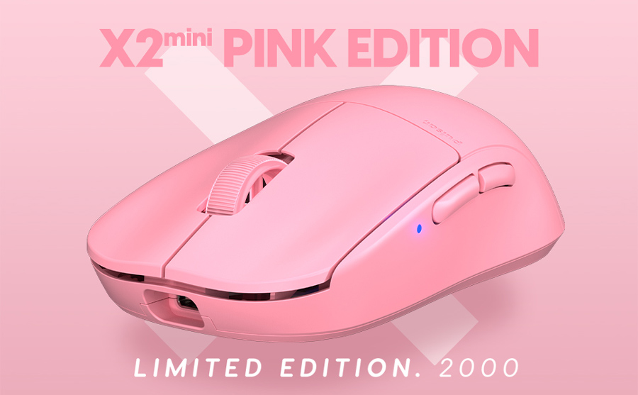 pulsar X2 Pink Edition Wireless Mouse - Mini - Micro Center