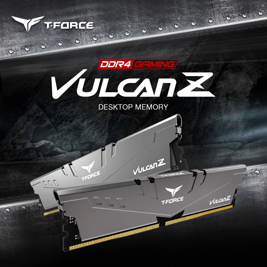 T-Force DDR4 Gaming Vulcan Z Desktop Memory