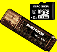 32GB microSD & Flash Drive