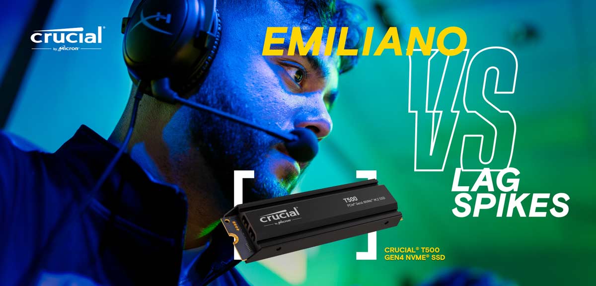 Crucial T500 Gen4 NVMe SSD - ready for your laptop, desktop or workstation - Game-changing performance