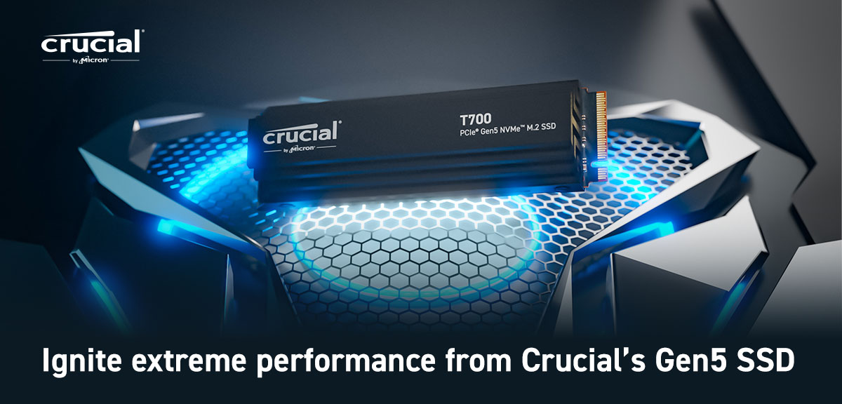 Ignite extreme performance from Crucial's Gen5 SS