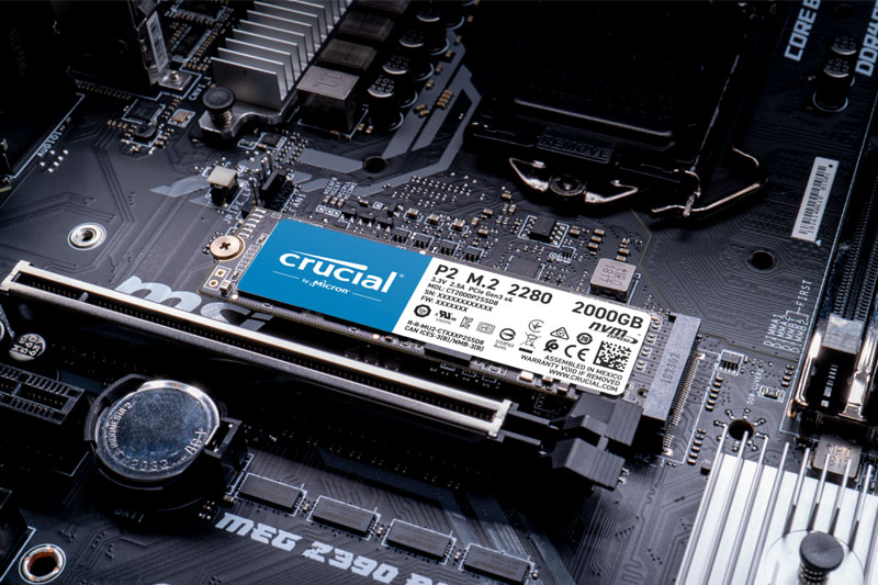 Crucial NVMe SSDs