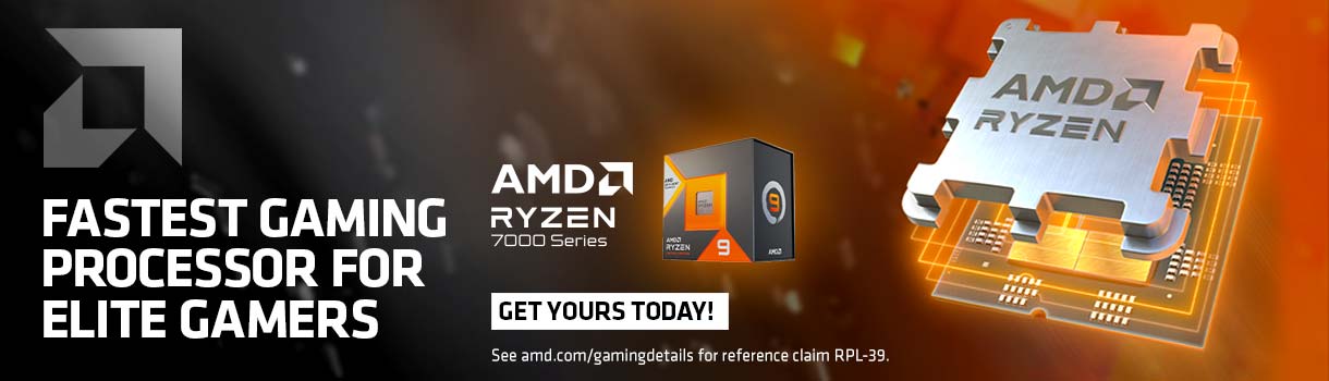 AMD Ryzen 7000 Series - Fastest Gaming Processor for Elite Gamers; Ryzen X3D CPUs - GET YOURS TODAY!