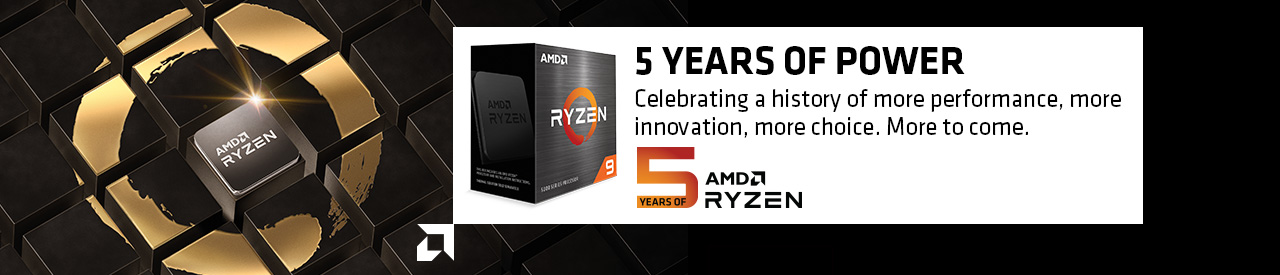 5 Years of Power. Celebrating a history of more performance, more innovation, more choice. More to come.