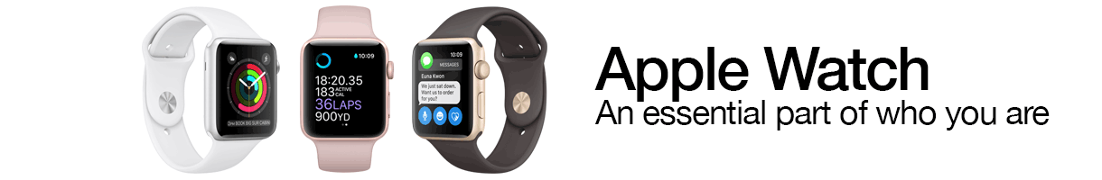Apple Watch. An essential part of who you are.