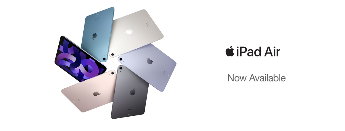 Now Available - Apple iPad Air