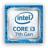 7th Gen Intel Core i3 Processor logo