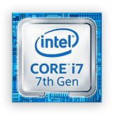 7th Gen Intel Core i7 Processor logo