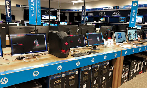 Desktop selection