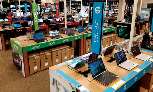 Laptop selection