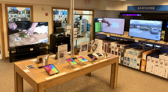 Cambridge HDTVs and tablets