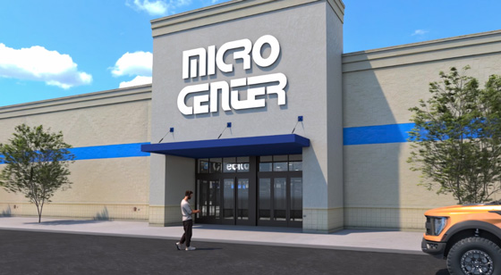 Micro Center storefront