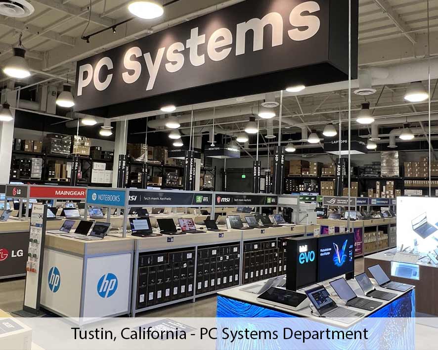 Tustin, California PC Systems Department