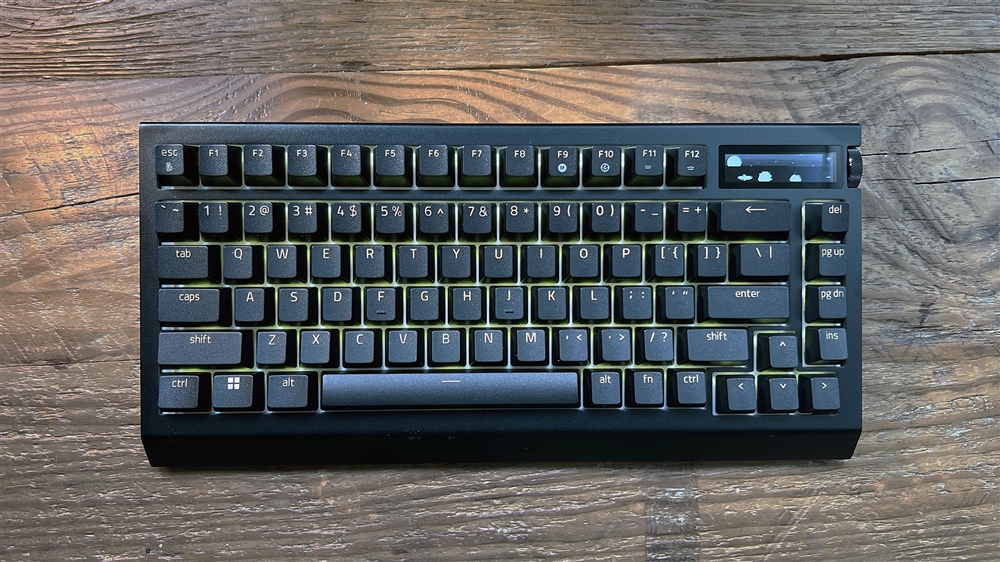 read more about hands-on: razer blackwidow v4 pro 75 keyboard