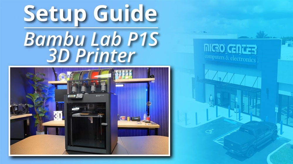 image about - bambu lab p1s unboxing and setup