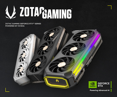 Zotac Gaming GeForce RTX Series Powered by NVIDIA