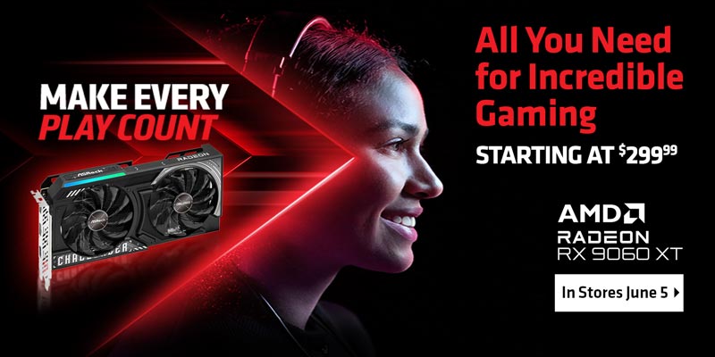 Make Every Play Count - AMD Radeon 9600XT - All You Need for Incredible Gaming starting at $299.99; In Stores June 5