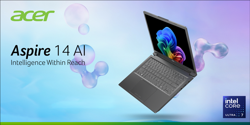 Acer Aspire 14 AI - Intelligence Within Reach