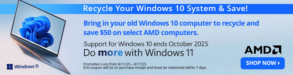 Recycle Your Windows 10 Computer and Save