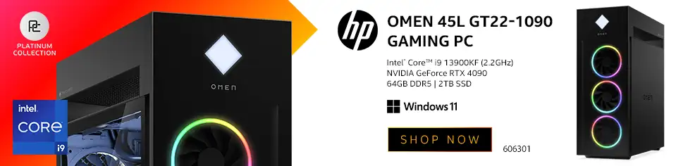 HP OMEN 45L GT22-1090 Gaming PC Platinum Collection