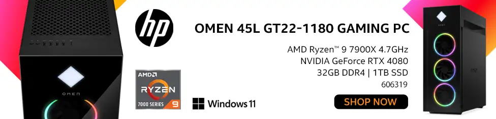 HP OMEN 45L GT22-1180 Gaming PC Platinum Collectio