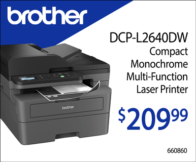 Brother DCP-L2640DW Compact Monochrome Multi-Function Laser Printer - $209.99; 660860