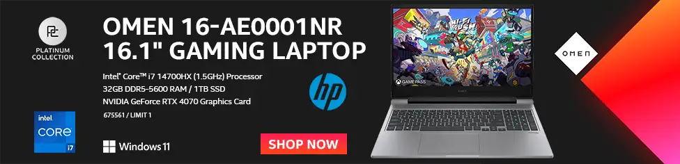 HP OMEN 16-ae0001nr 16.1" Gaming Laptop