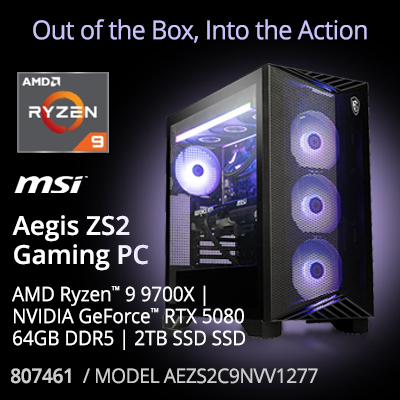 MSI Aegis ZS2 Gaming PC