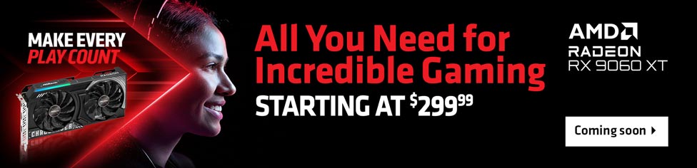 AMD Radeon RX 9060/9060 XT arriving on 6/5