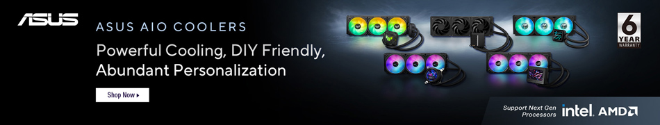 ASUS AIO Coolers - Powerful Cooling, DIY Friendly, Abundant Personalization - Shop Now