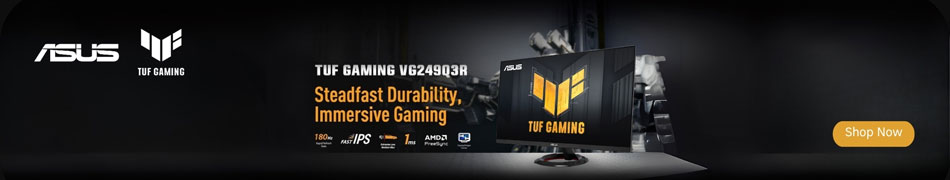 ASUS TUF Gaming VG249Q3R - Steadfast Durability, Immersive Gaming - Shop Now