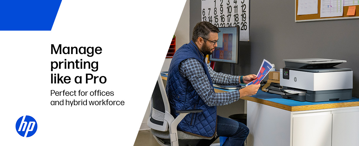 Manage printing like a pro. Perfect for offices and hybrid workforce