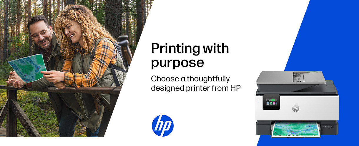 Printing with purpose. Choose a thoughtfully designed printer from HP. Learn More