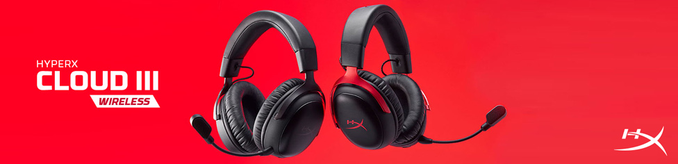 HyperX Headsets. High-Quality Audio with Legendary Comfort.