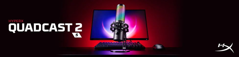 HyperX QuadCast 2 S USB Condenser Microphone