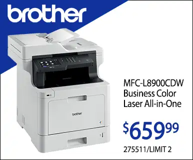 Brother MFC-L8900CDW Business Laser All-in-One - $659.99; Limit Two; 275511