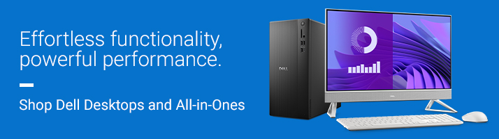 Effortless functionality, powerful performance. Shop Dell Desktops and All-in-Ones