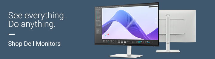 See everything. Do anything. Shop Dell Monitors