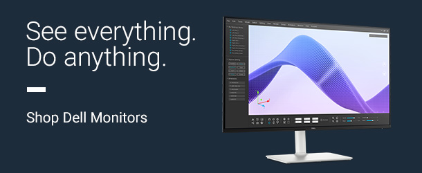 See everything. Do anything. Shop Dell Monitors