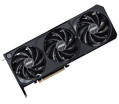 MSI NVIDIA GeForce RTX 5070 SHADOW 3X Overclocked Triple Fan 12GB GDDR7 PCIe 5.0 Graphics Card